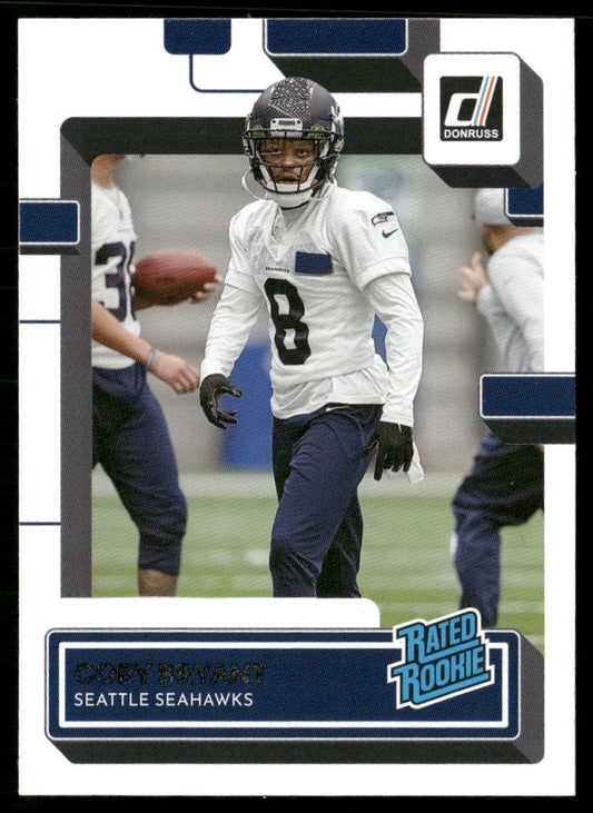 Coby Bryant 2022 Donruss #394 RC Seattle Seahawks