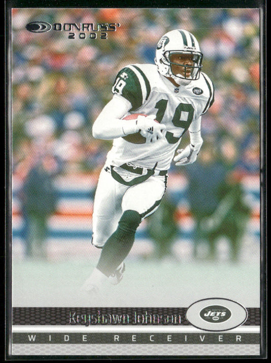Keyshawn Johnson 2022 Donruss Retro 2002 #26 New York Jets