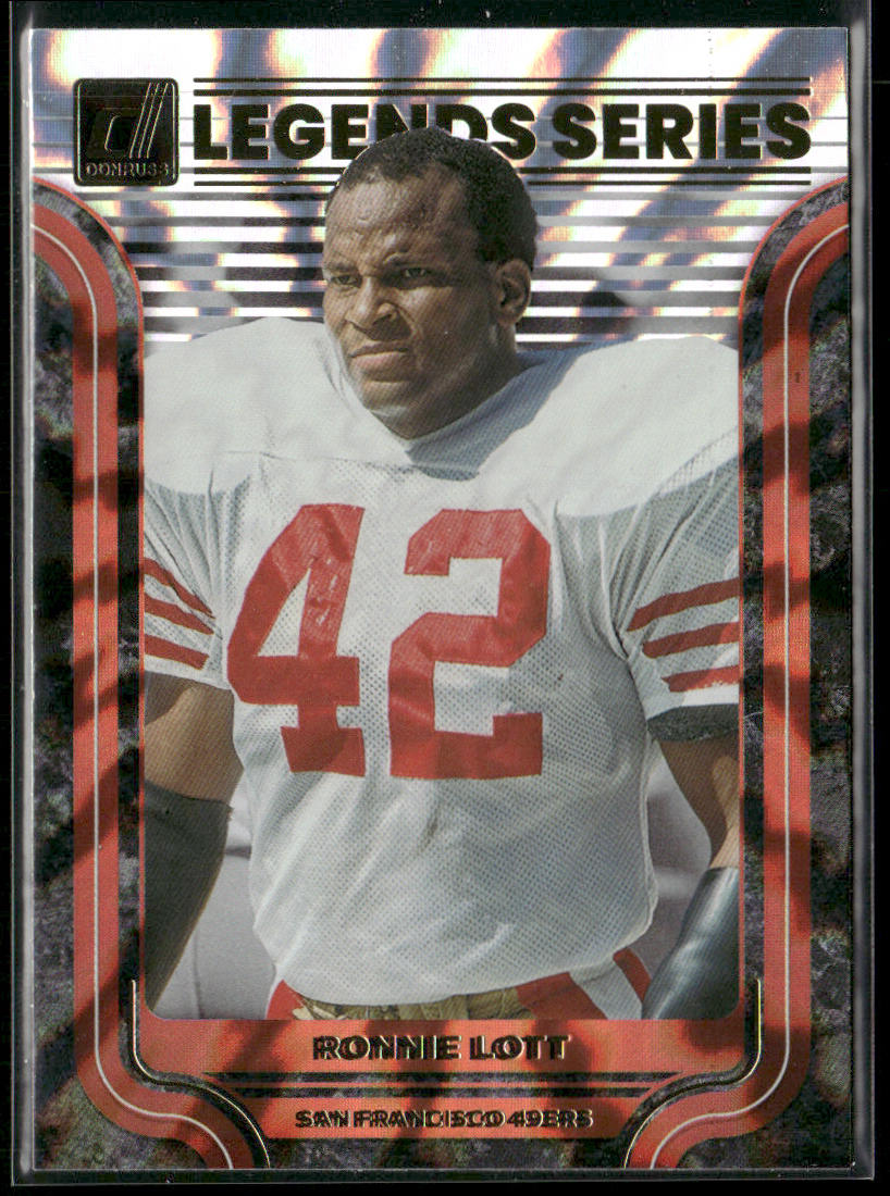 Ronnie Lott 2022 Donruss The Legends Series #LS-20 San Francisco 49ers