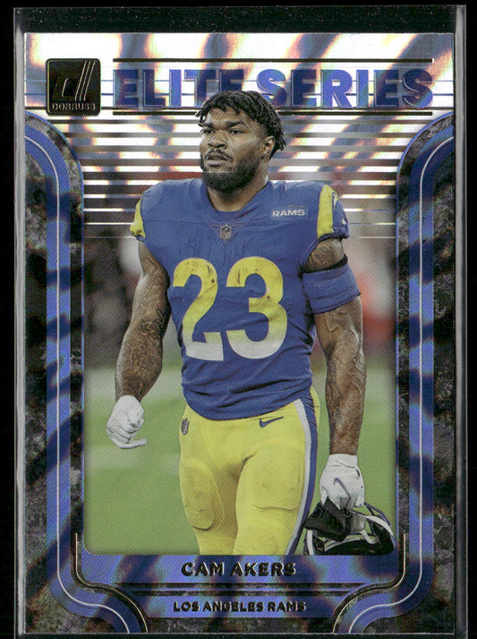 Cam Akers 2022 Donruss Elite Series #ES-21 Los Angeles Rams