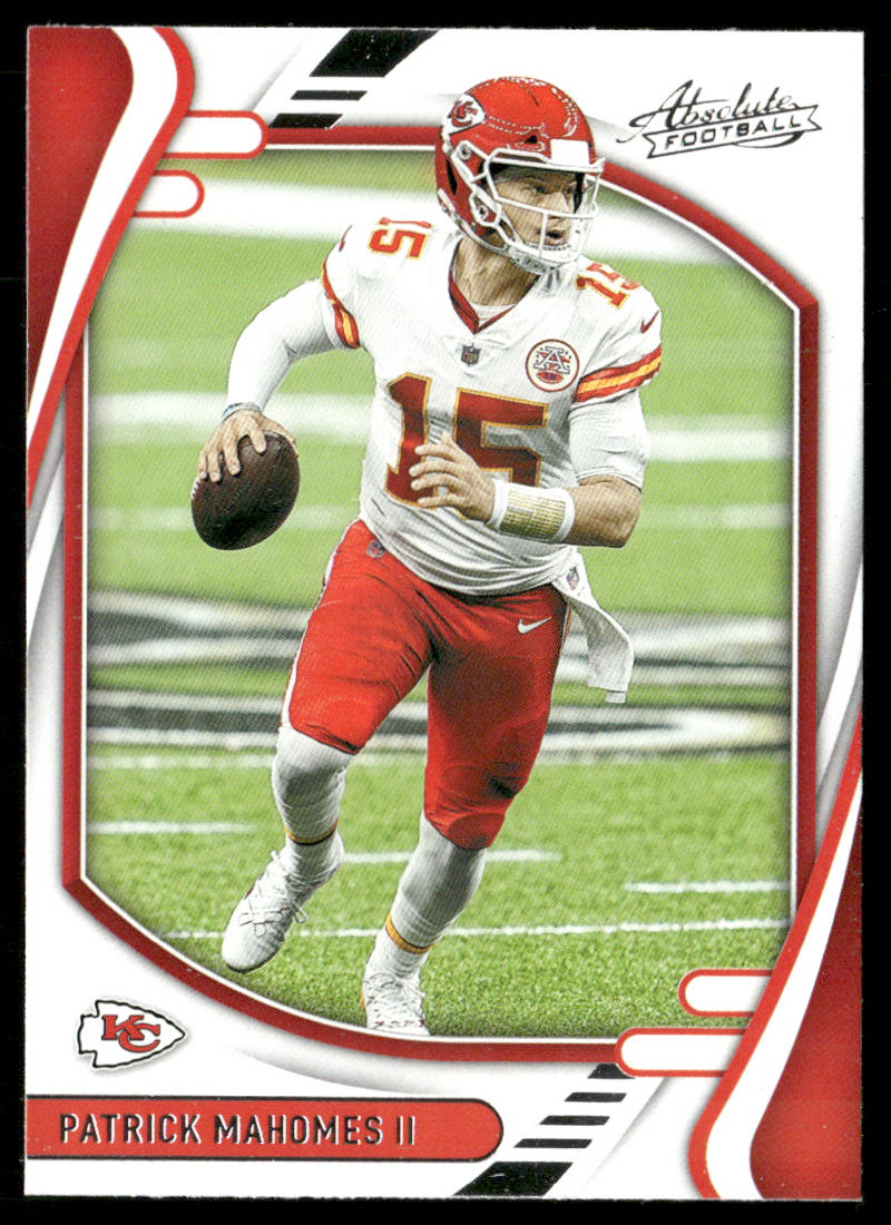Patrick Mahomes II 2021 Panini Absolute Retail #1 Kansas City Chiefs