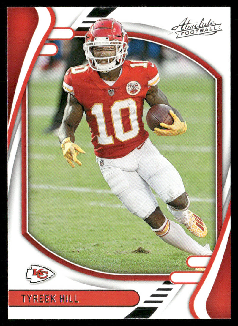 Tyreek Hill 2021 Panini Absolute Retail #2 Kansas City Chiefs