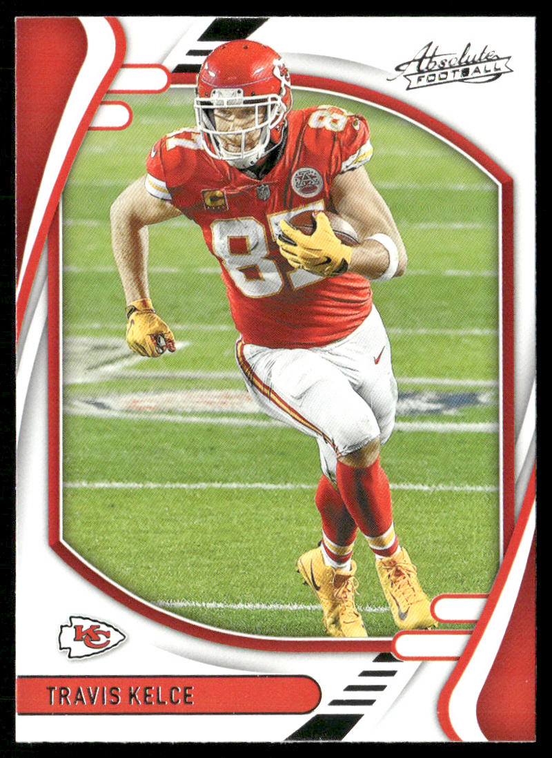 Travis Kelce 2021 Panini Absolute Retail #6 Kansas City Chiefs