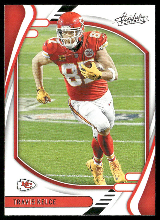 Travis Kelce 2021 Panini Absolute Retail #6 Kansas City Chiefs
