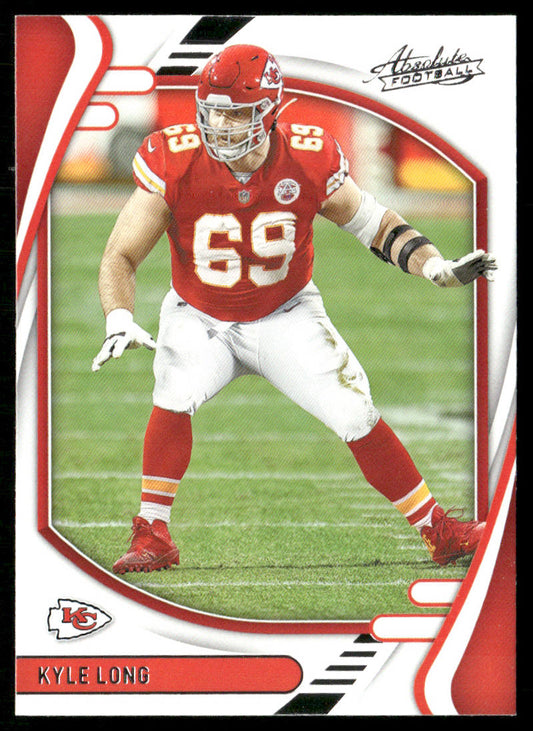 Kyle Long 2021 Panini Absolute Retail #7 Kansas City Chiefs