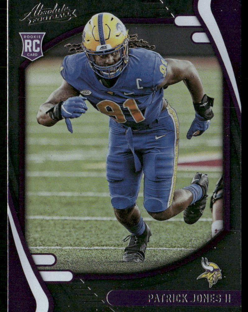 Patrick Jones II 2021 Panini Absolute Retail #152 RC Minnesota Vikings
