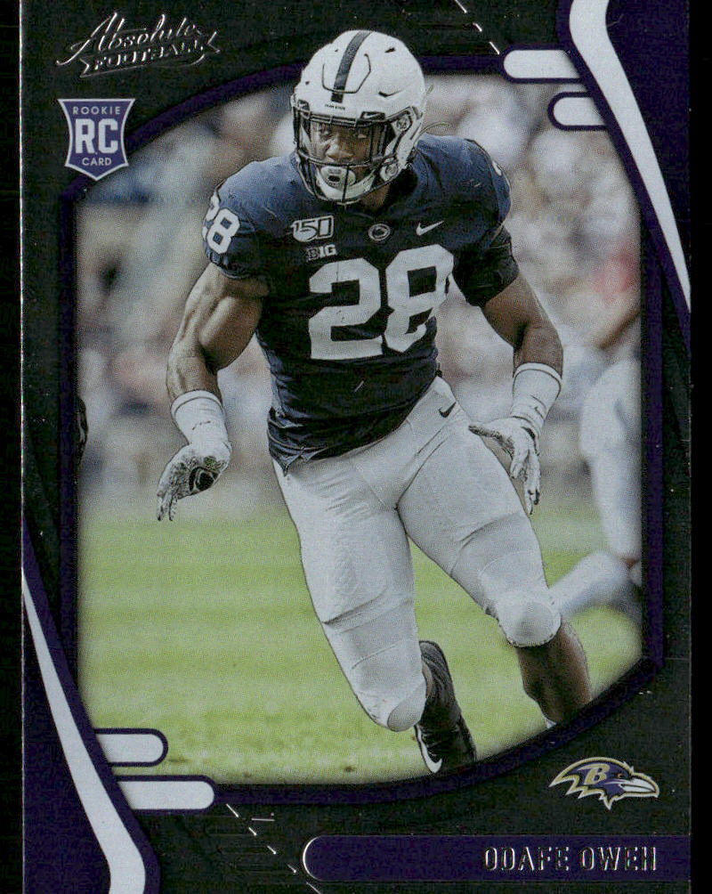 Odafe Oweh 2021 Panini Absolute Retail #153 RC Baltimore Ravens