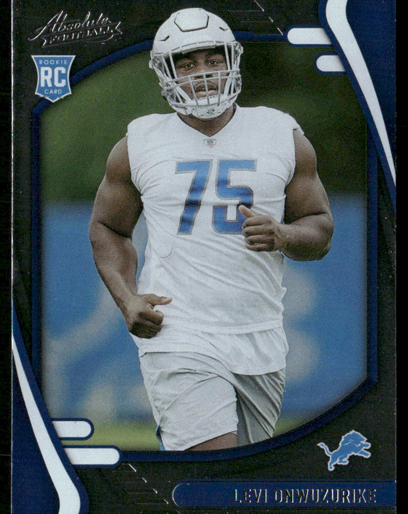 Levi Onwuzurike 2021 Panini Absolute Retail #157 RC Detroit Lions