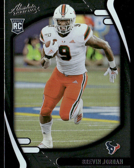 Brevin Jordan 2021 Panini Absolute Retail #171 RC Houston Texans