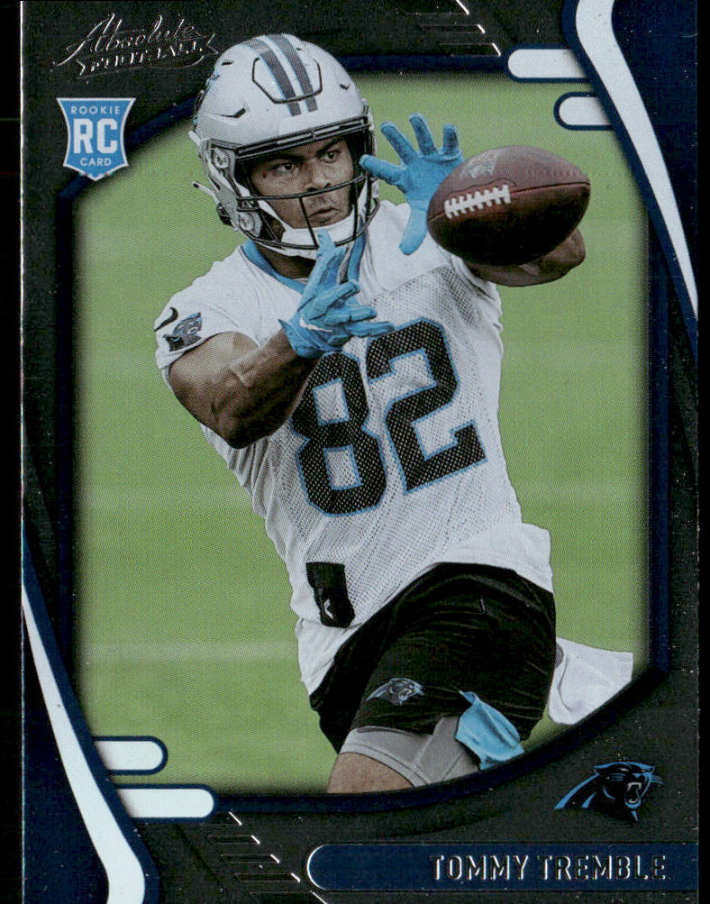 Tommy Tremble 2021 Panini Absolute Retail #183 RC Carolina Panthers