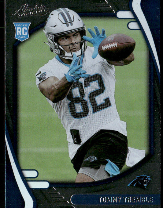 Tommy Tremble 2021 Panini Absolute Retail #183 RC Carolina Panthers