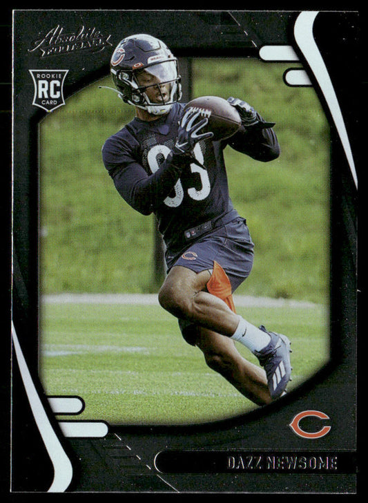 Dazz Newsome 2021 Panini Absolute Retail #184 RC Chicago Bears
