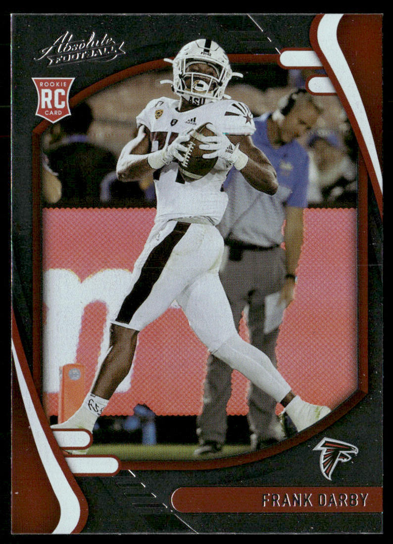 Frank Darby 2021 Panini Absolute Retail #186 RC Atlanta Falcons
