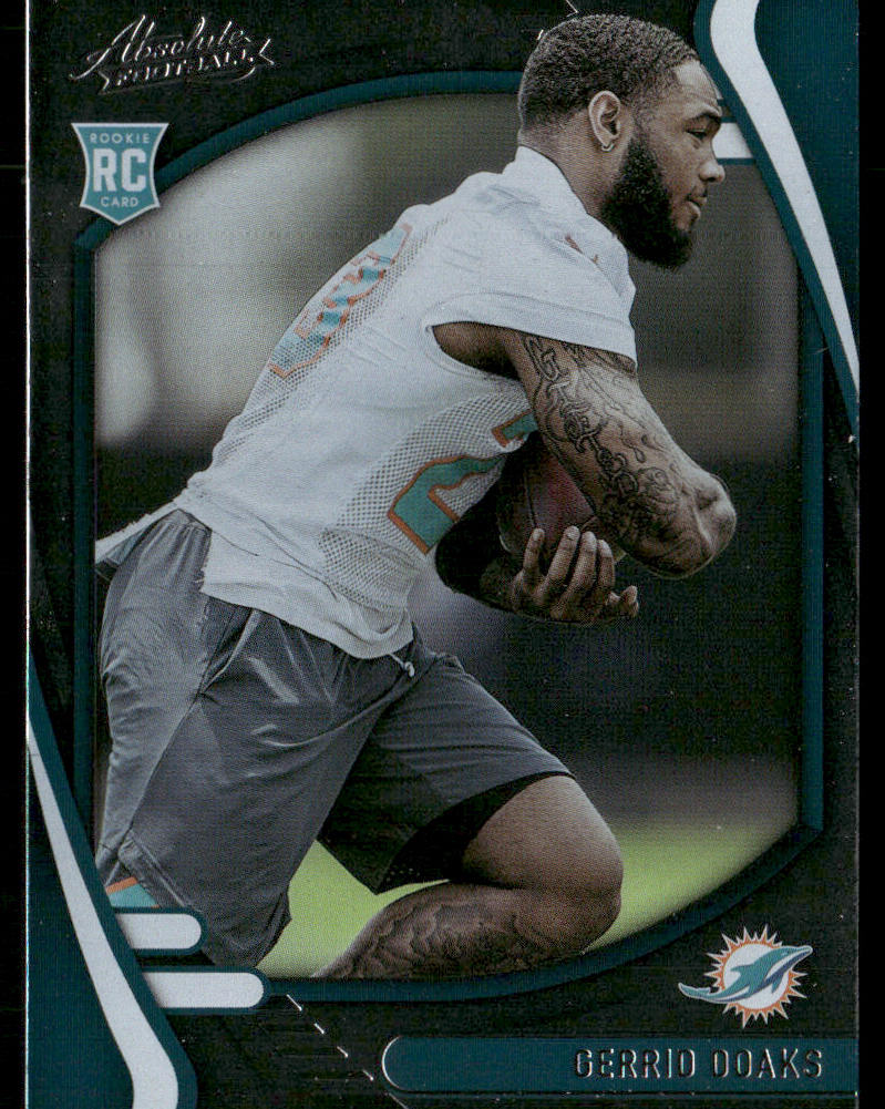 Gerrid Doaks 2021 Panini Absolute Retail #189 RC Miami Dolphins