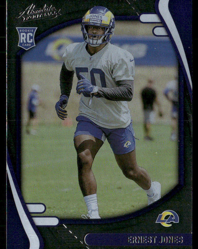 Ernest Jones 2021 Panini Absolute Retail #190 RC Los Angeles Rams