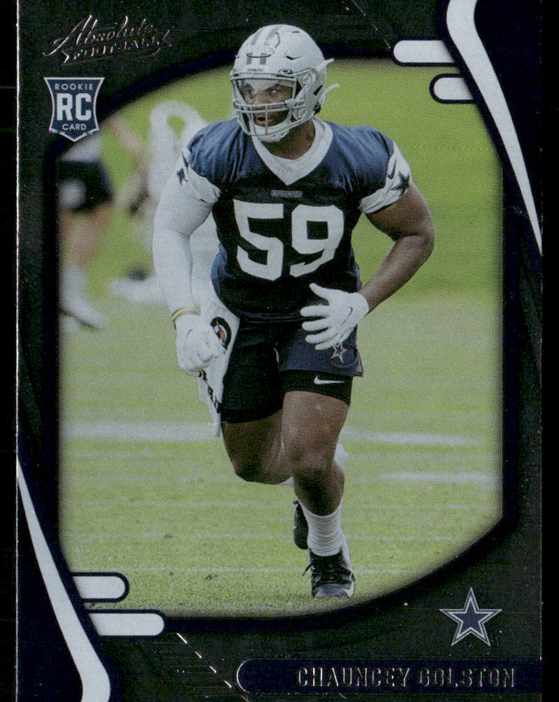 Chauncey Golston 2021 Panini Absolute Retail #192 RC Dallas Cowboys