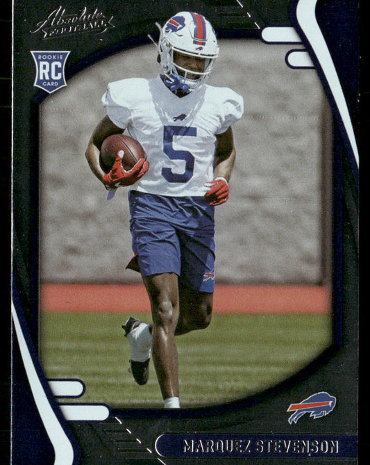 Marquez Stevenson 2021 Panini Absolute Retail #200 RC Buffalo Bills