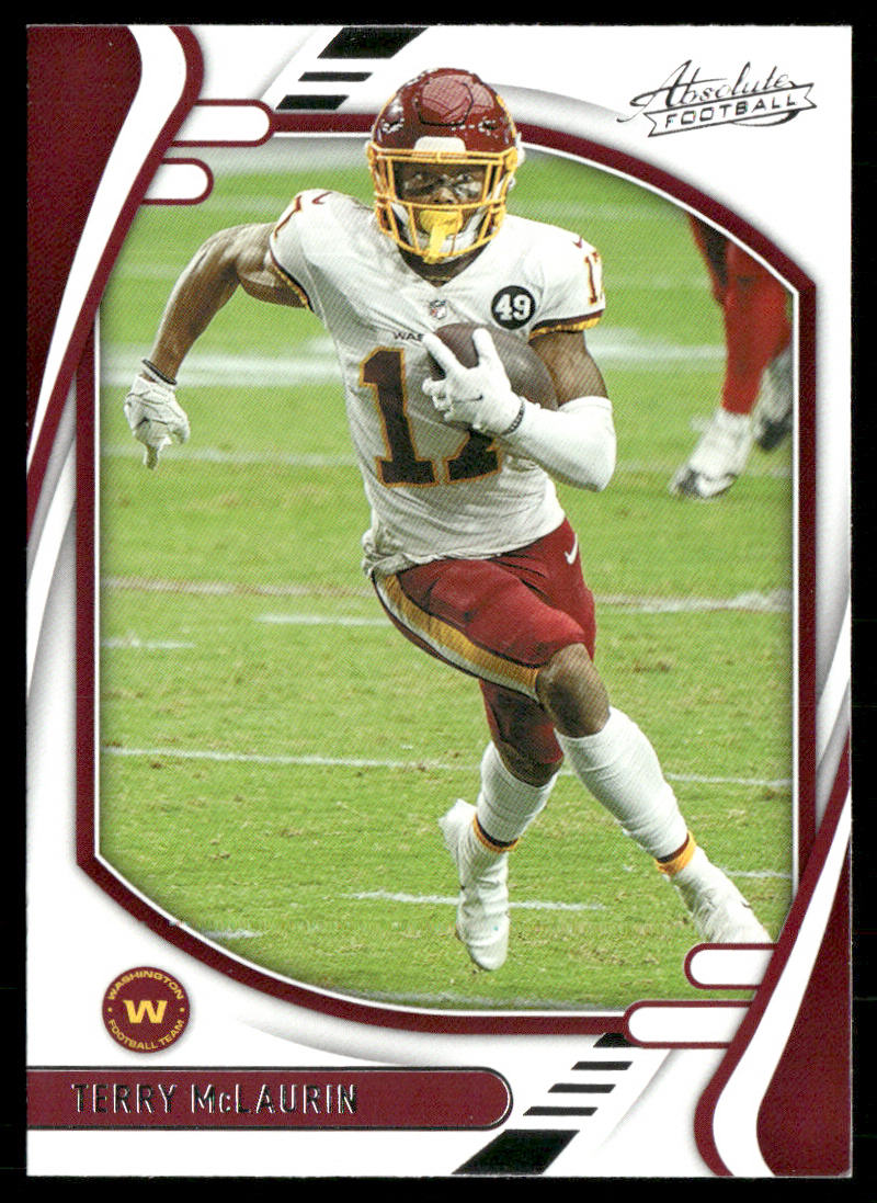Terry McLaurin 2021 Panini Absolute Retail #20 Washington Football Team