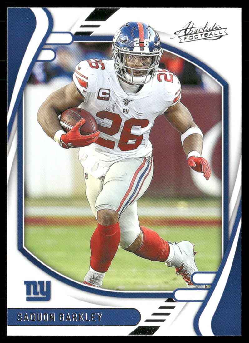 Saquon Barkley 2021 Panini Absolute Retail #23 New York Giants