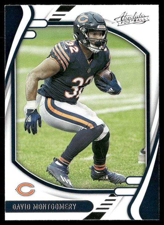 David Montgomery 2021 Panini Absolute Retail #26 Chicago Bears