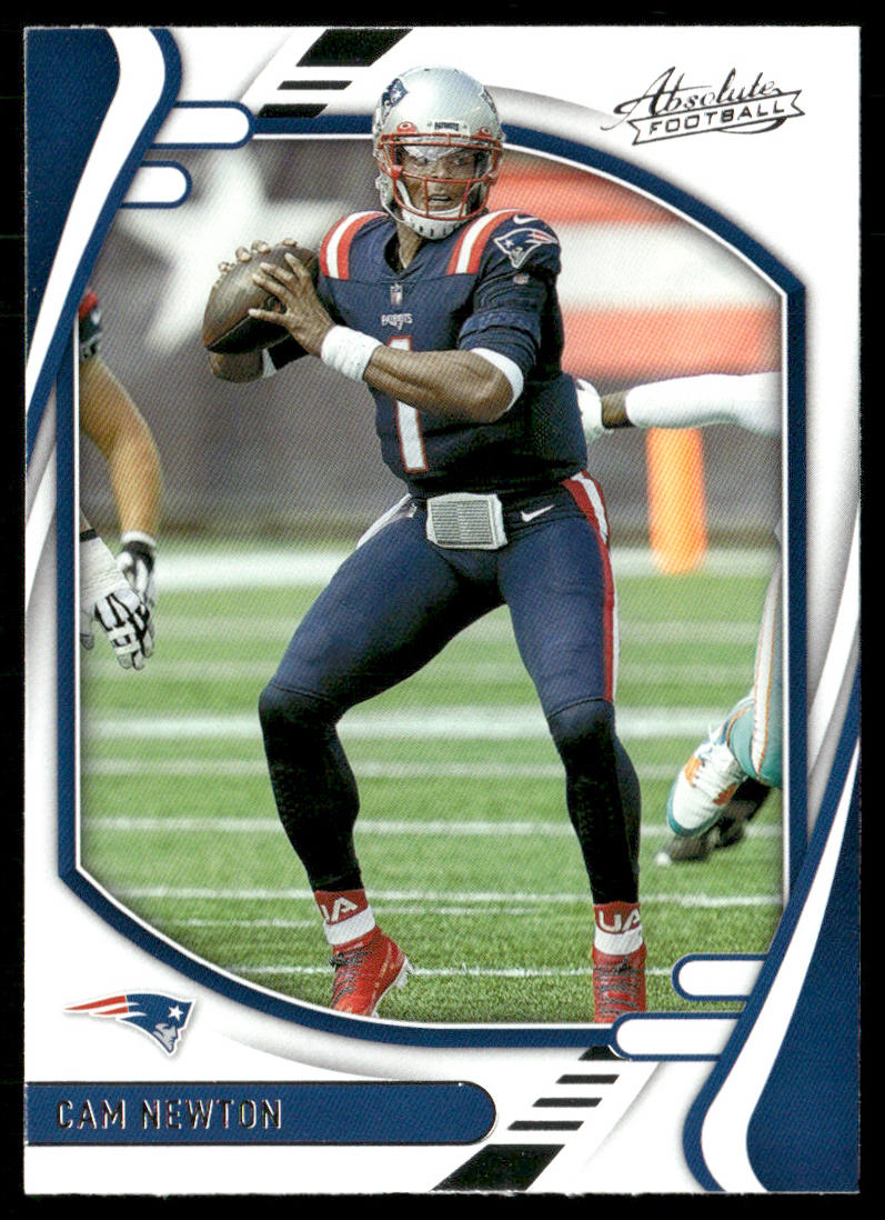 Cam Newton 2021 Panini Absolute Retail #27 New England Patriots
