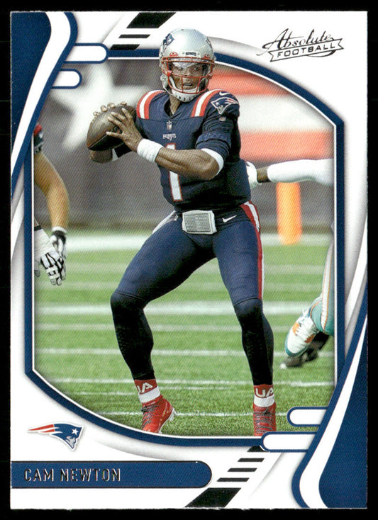 Cam Newton 2021 Panini Absolute Retail #27 New England Patriots