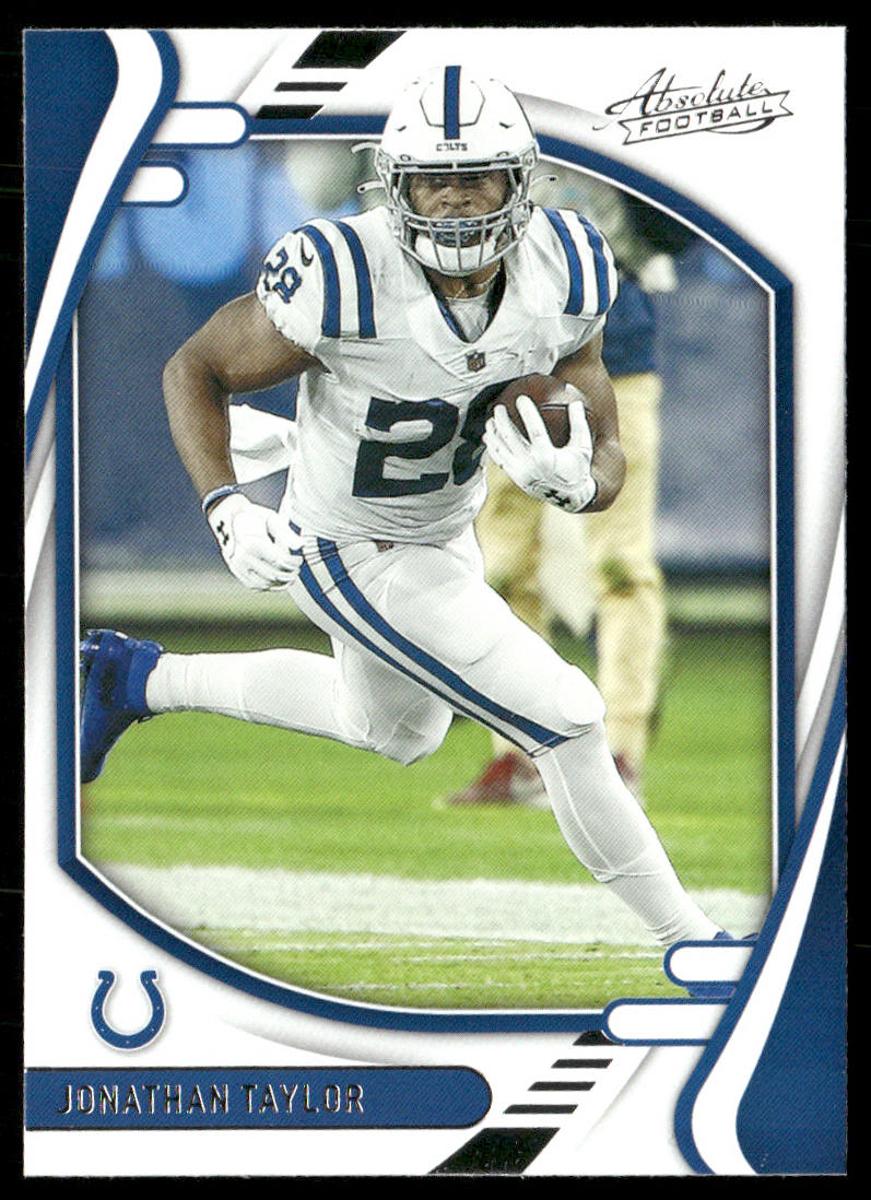Jonathan Taylor 2021 Panini Absolute Retail #13 Indianapolis Colts