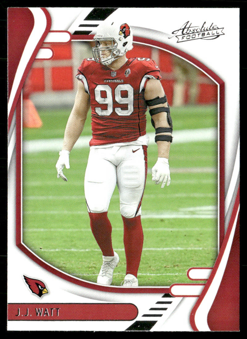 J.J. Watt 2021 Panini Absolute Retail #14 Arizona Cardinals