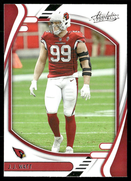 J.J. Watt 2021 Panini Absolute Retail #14 Arizona Cardinals