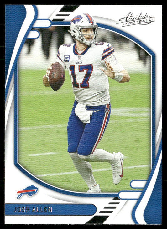 Josh Allen 2021 Panini Absolute Retail #36 Buffalo Bills