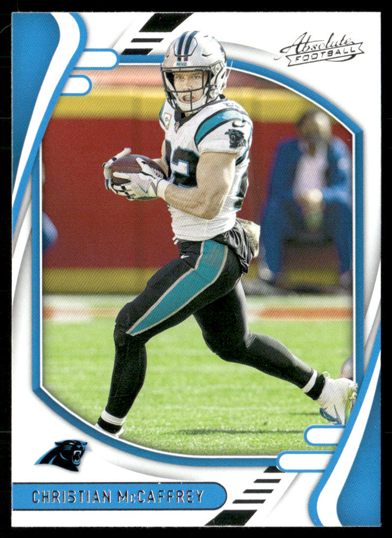 Christian McCaffrey 2021 Panini Absolute Retail #39 Carolina Panthers