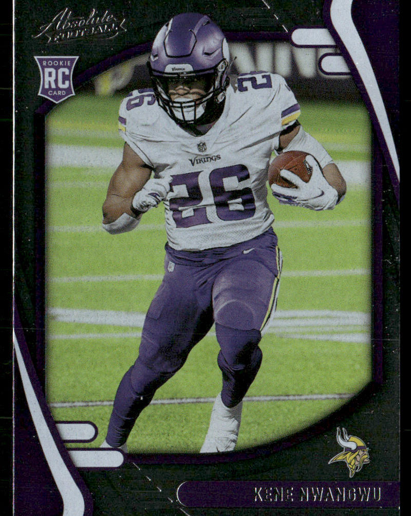 Kene Nwangwu 2021 Panini Absolute Retail #132 RC Minnesota Vikings