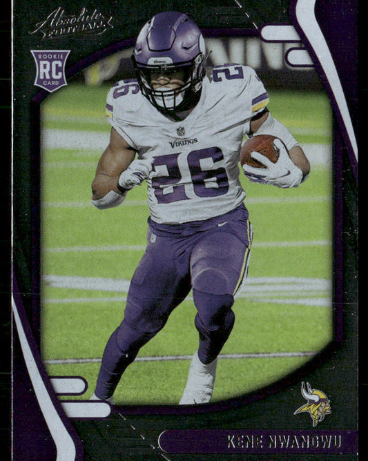 Kene Nwangwu 2021 Panini Absolute Retail #132 RC Minnesota Vikings