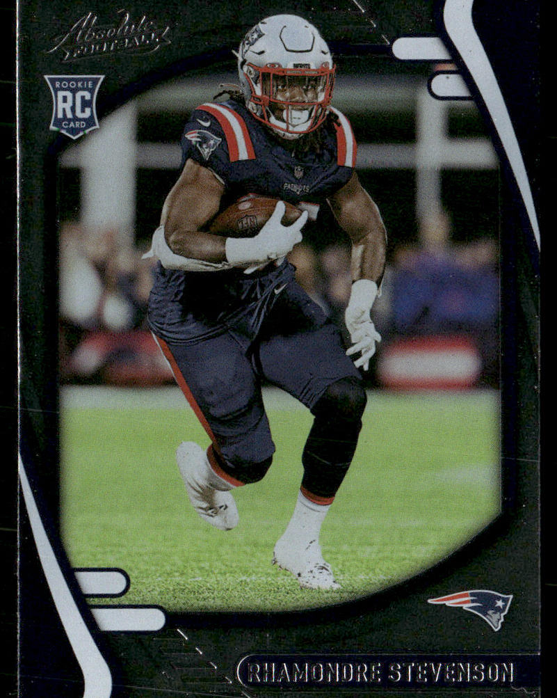 Rhamondre Stevenson 2021 Panini Absolute Retail #133 RC New England Patriots