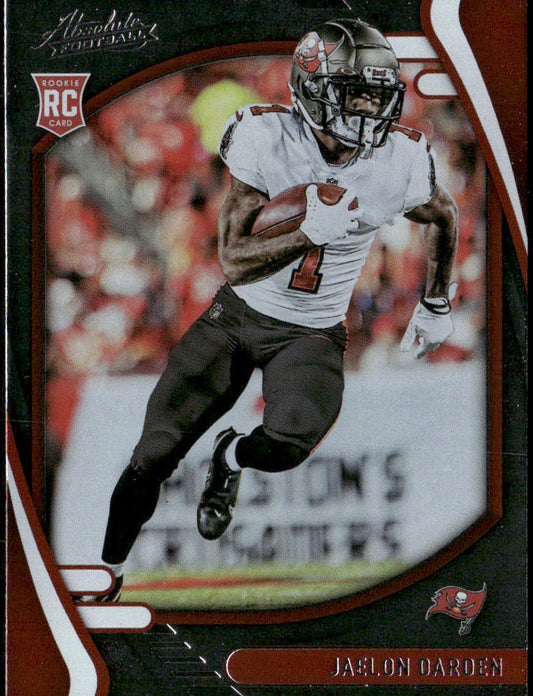 Jaelon Darden 2021 Panini Absolute Retail #135 RC Tampa Bay Buccaneers