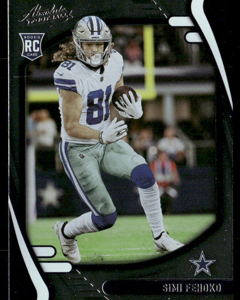 Simi Fehoko 2021 Panini Absolute Retail #141 RC Dallas Cowboys