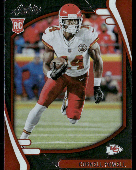 Cornell Powell 2021 Panini Absolute Retail #142 RC Kansas City Chiefs