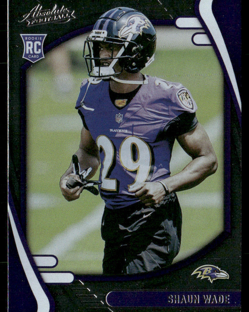 Shaun Wade 2021 Panini Absolute Retail #145 RC Baltimore Ravens