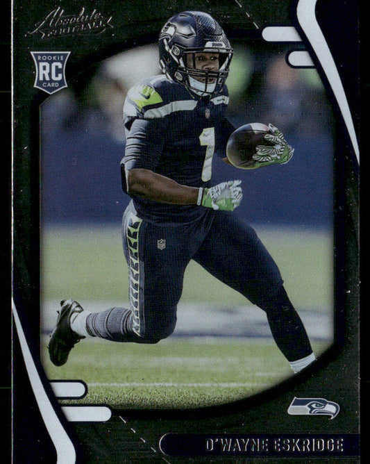 D'Wayne Eskridge 2021 Panini Absolute Retail #118 RC Seattle Seahawks
