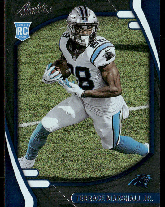 Terrace Marshall Jr. 2021 Panini Absolute Retail #120 RC Carolina Panthers