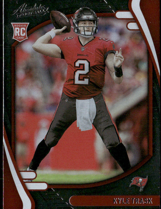 Kyle Trask 2021 Panini Absolute Retail #121 RC Tampa Bay Buccaneers