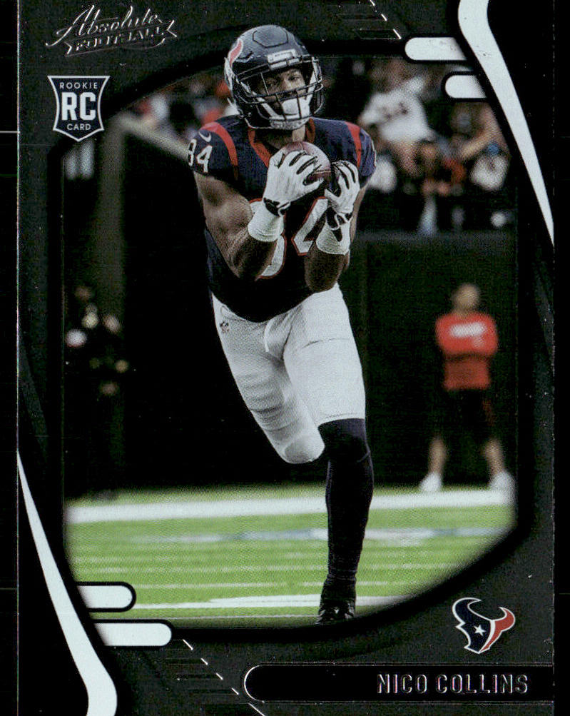 Nico Collins 2021 Panini Absolute Retail #127 RC Houston Texans