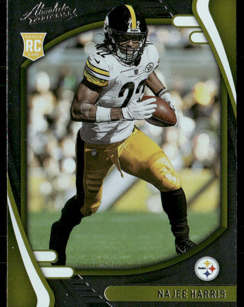 Najee Harris 2021 Panini Absolute Retail #111 RC Pittsburgh Steelers