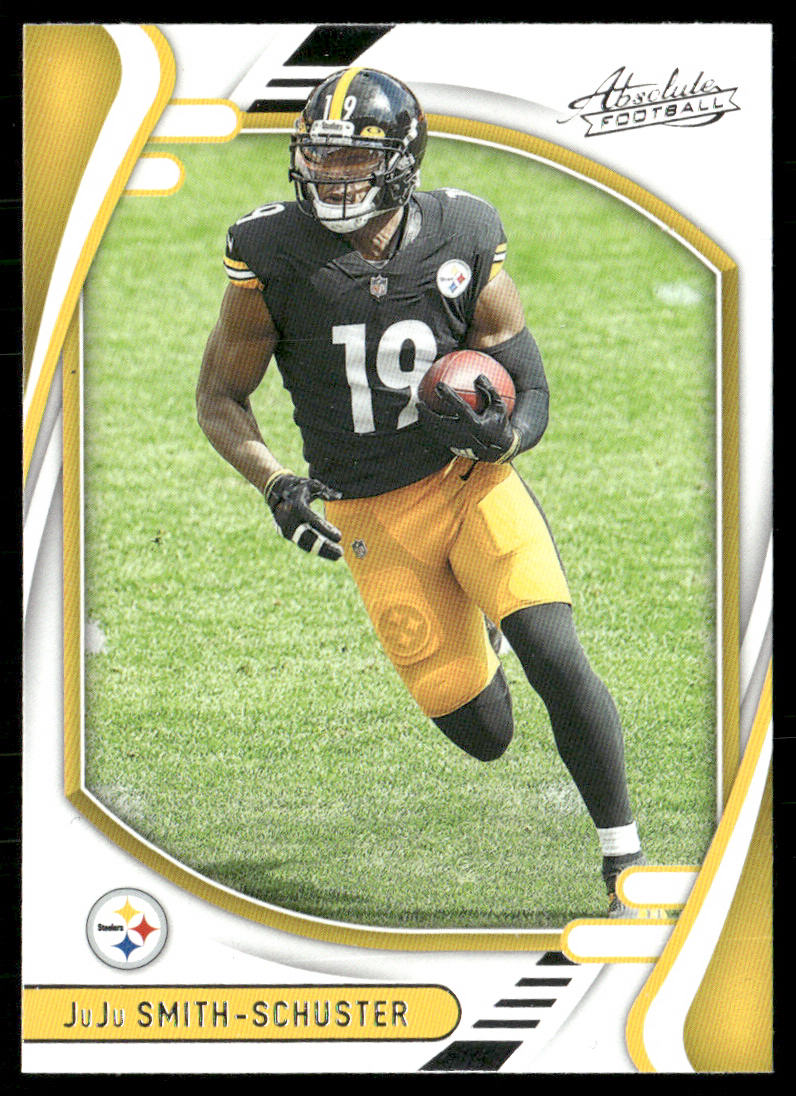 JuJu Smith-Schuster 2021 Panini Absolute Retail #96 Pittsburgh Steelers