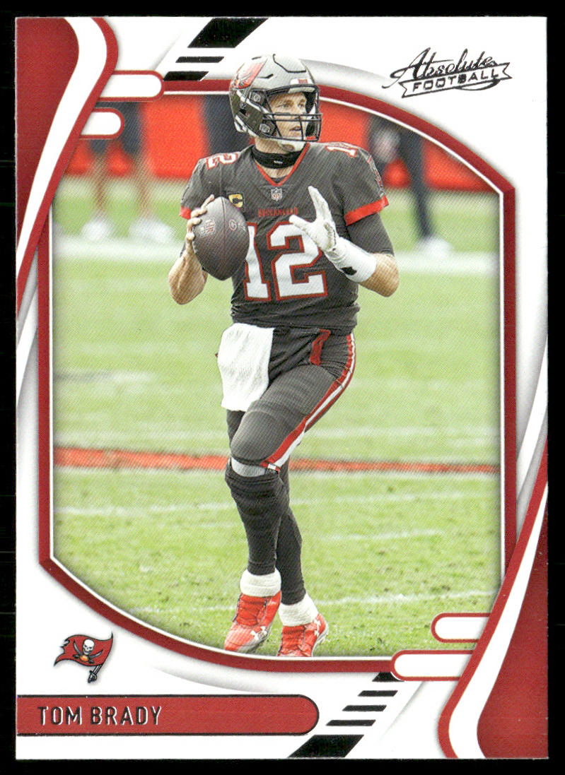 Tom Brady 2021 Panini Absolute Retail #91 Tampa Bay Buccaneers