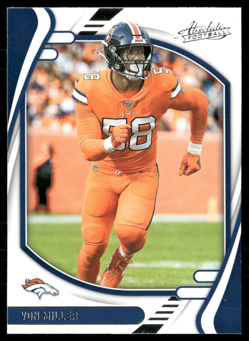 Von Miller 2021 Panini Absolute Retail #54 Denver Broncos
