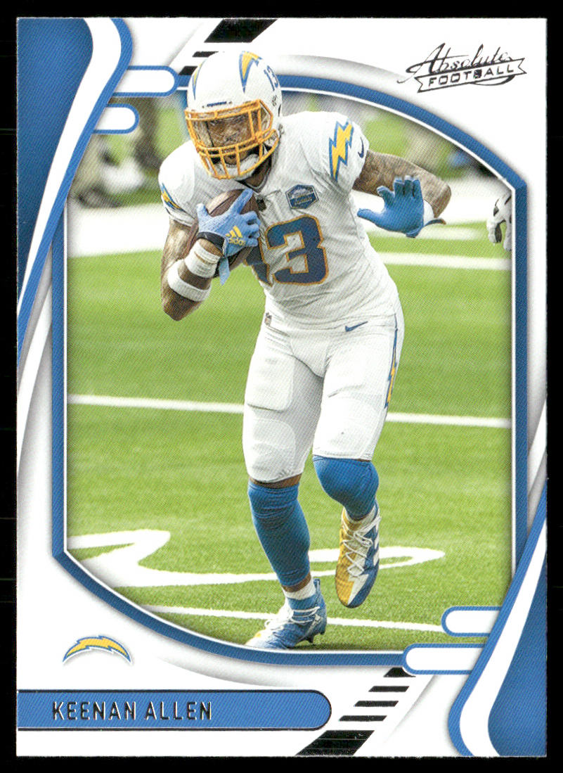 Keenan Allen 2021 Panini Absolute Retail #74 Los Angeles Chargers