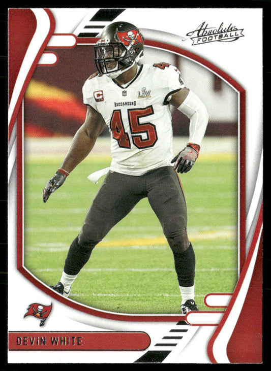 Devin White 2021 Panini Absolute Retail #100 Tampa Bay Buccaneers