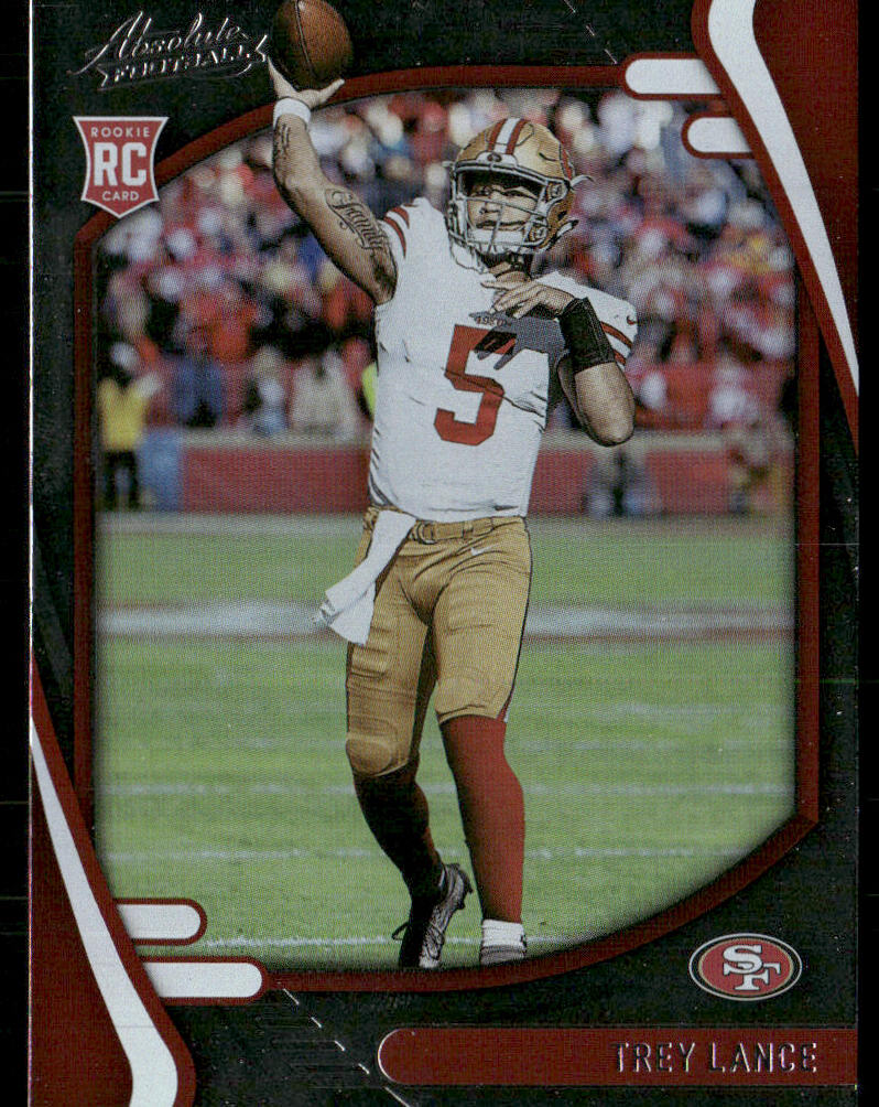 Trey Lance 2021 Panini Absolute Retail #103 RC San Francisco 49ers