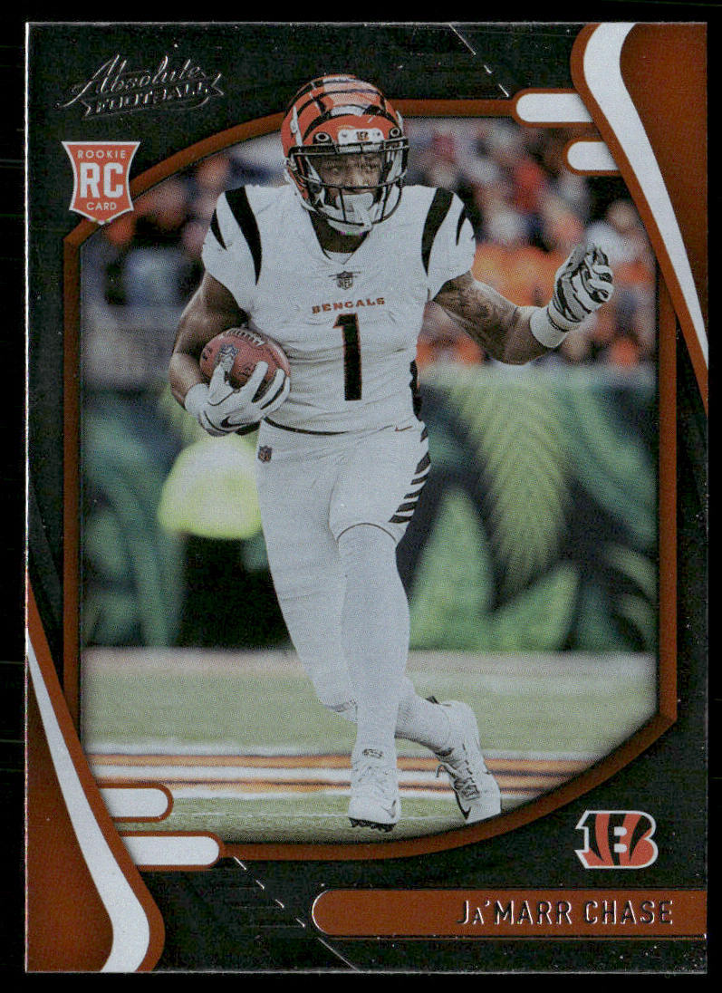 Ja'Marr Chase 2021 Panini Absolute Retail #105 RC Cincinnati Bengals